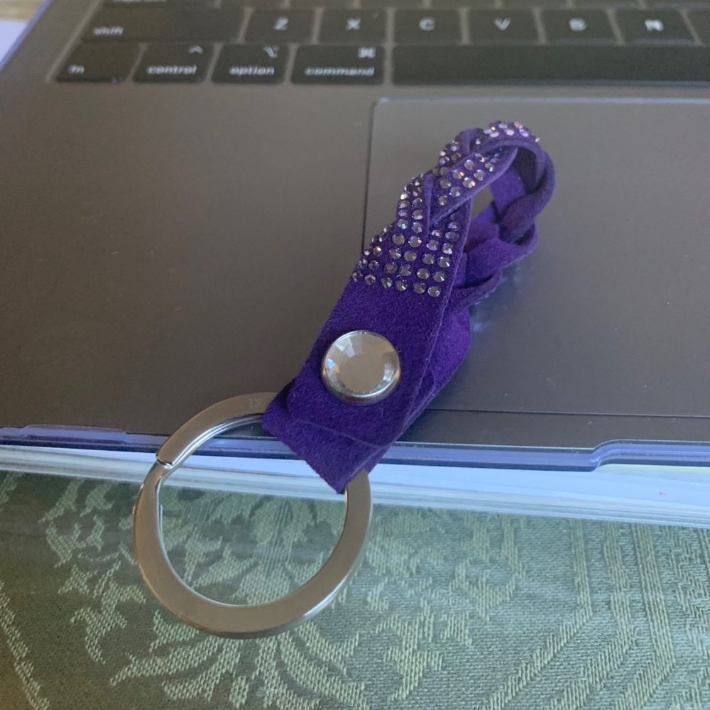 Purple key ring